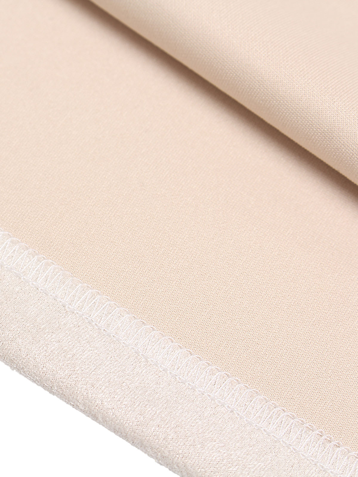 T-Shirt aus Wildleder mit Rundhalsausschnitt und Metallic-Print