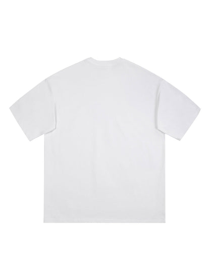 T-Shirt mit Logo-Print von Thesupermad 