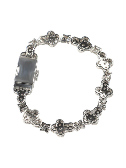 Zirkonia Evil Eye Kreuz Armband
