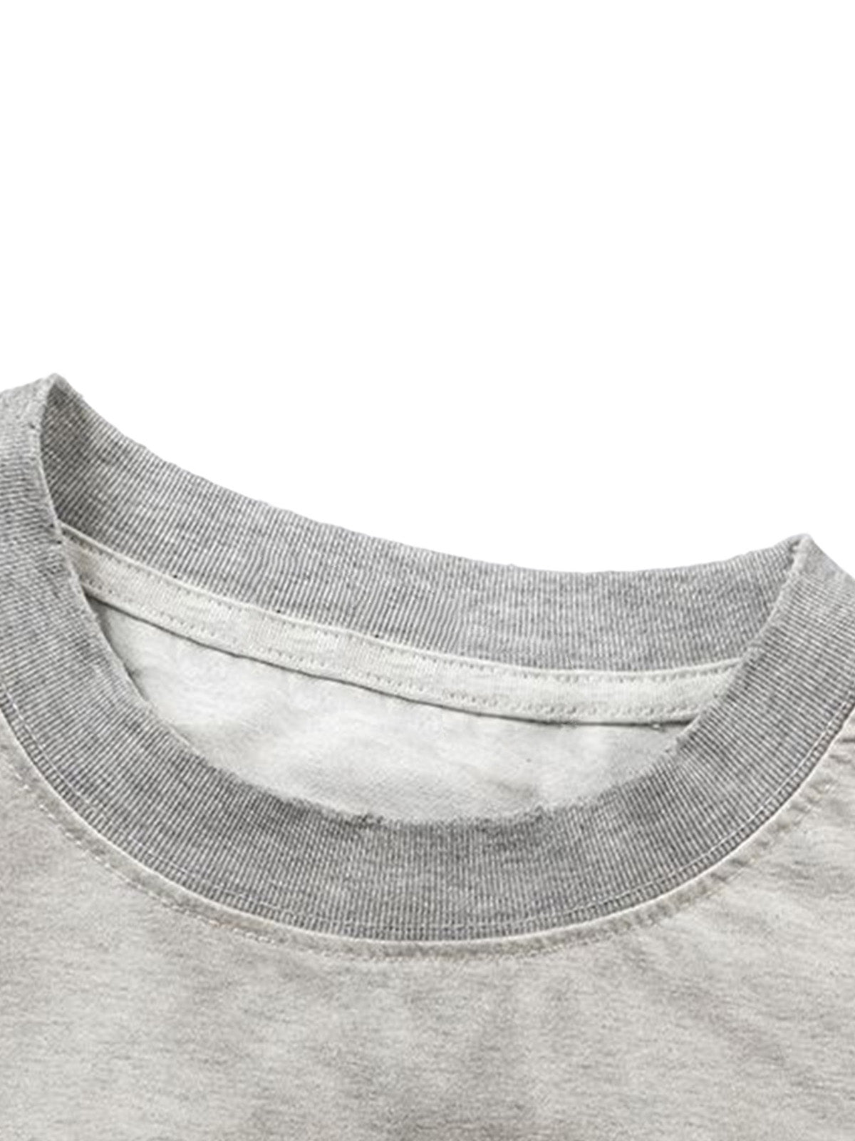 Camouflage Faux Two-piece Jersey Long Sleeve T-shirt - 2380