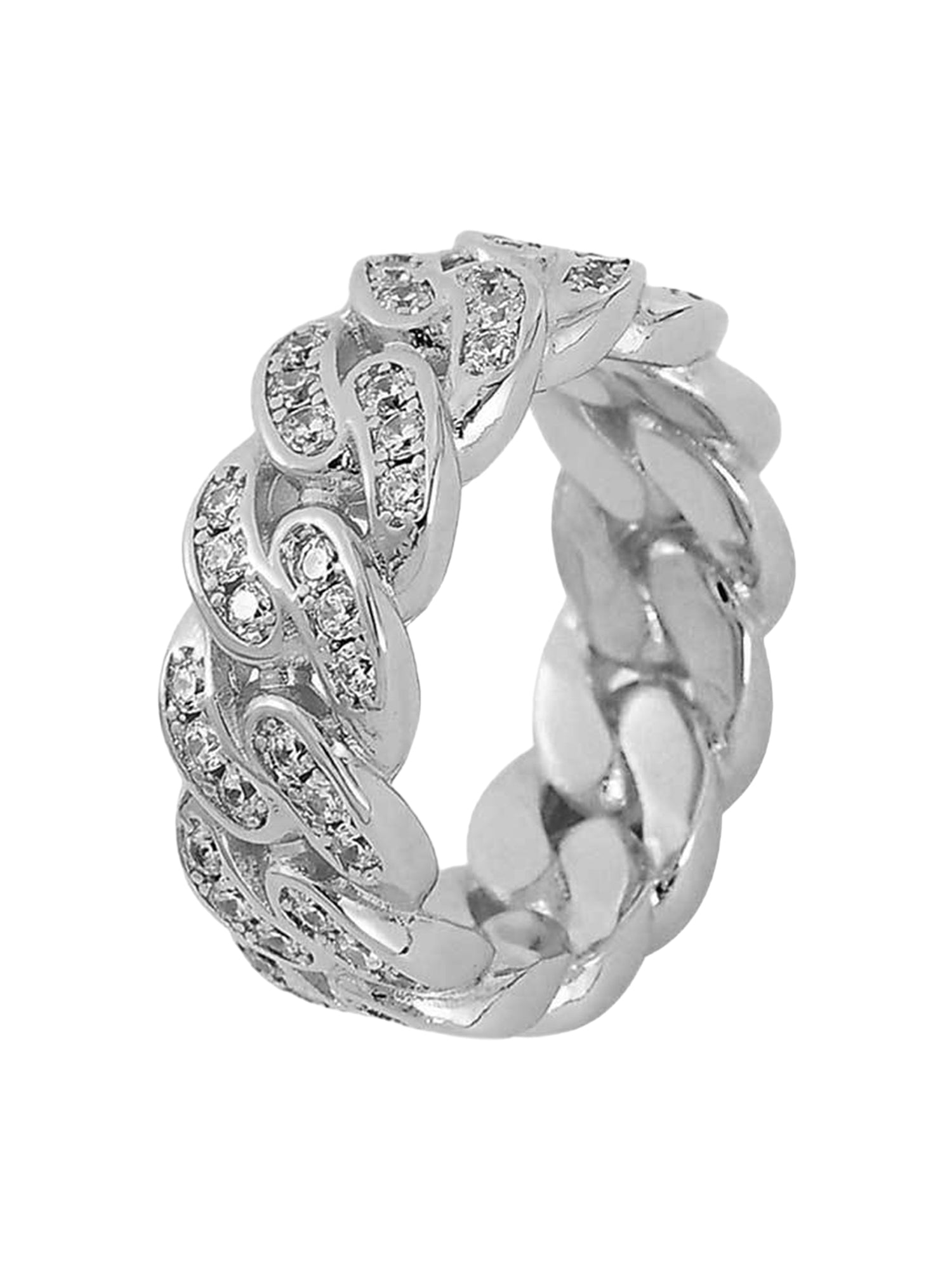 Thesupermade Hip Hop Zirkonia Ring - 1551 