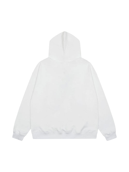 Thesupermade Kapuzenpullover mit Portrait-Print 