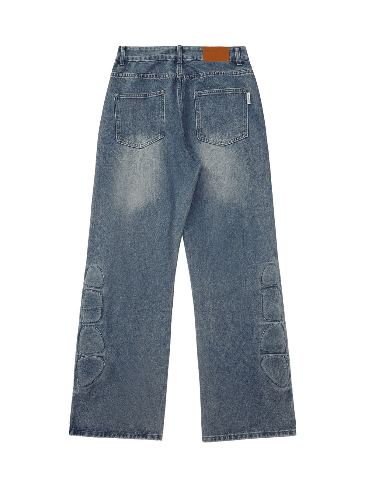 Thesupermade High Street verwaschene zerrissene Jeans – 2223