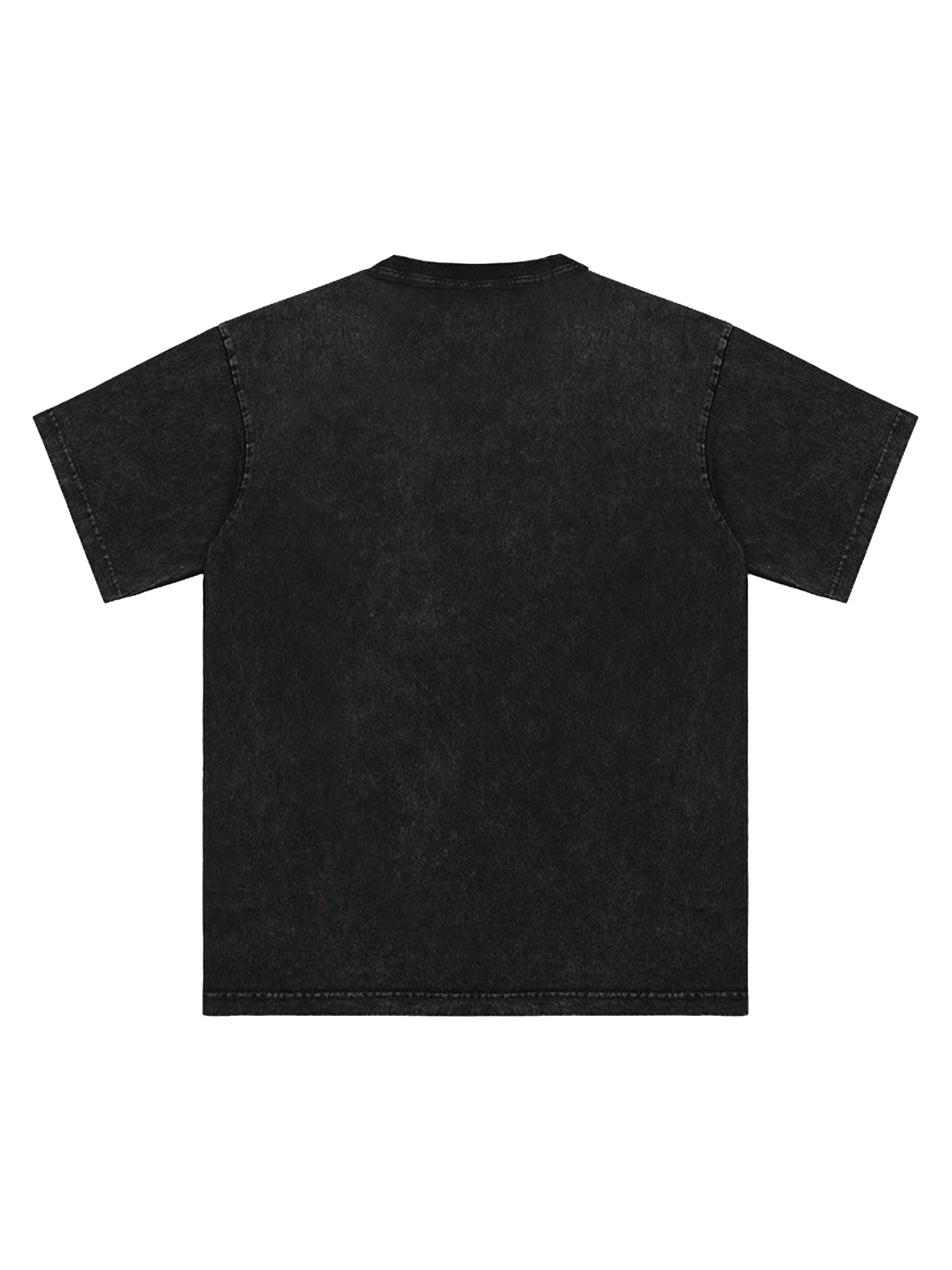 Thesupermade Washed Portrait Print T-shirt