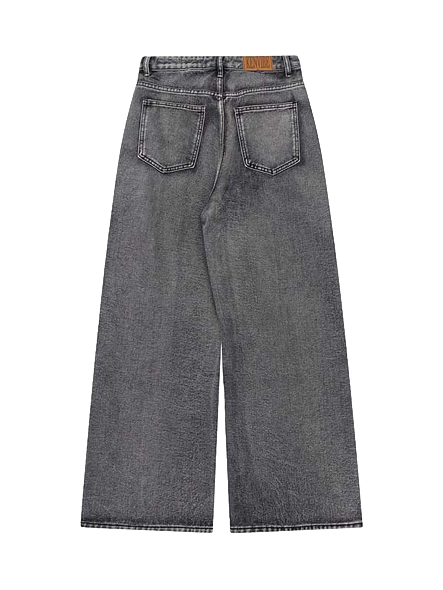 Thesupermade Graffiti Distressed Washed Baggy Jeans - 1886
