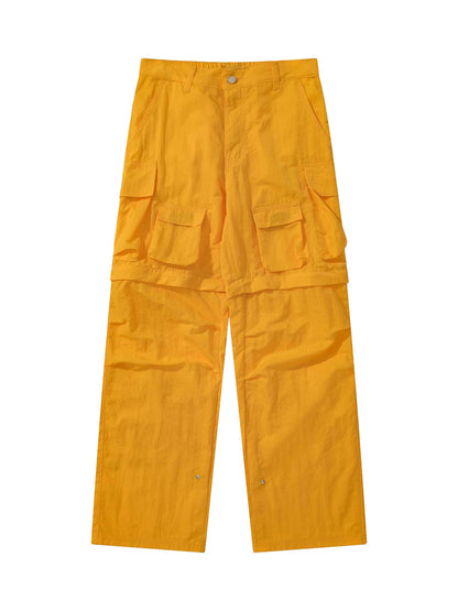 Thesupermade Detachable Multi-pocket Work Pants