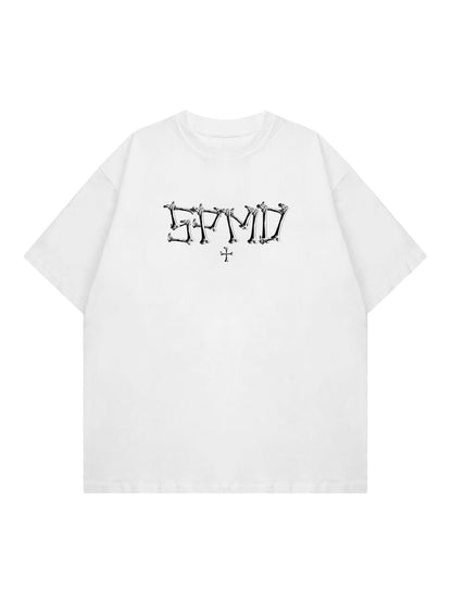 Thesupermade Skull Print T-shirt