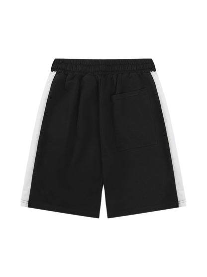 Thesupermade Color-coded Printed Casual Shorts