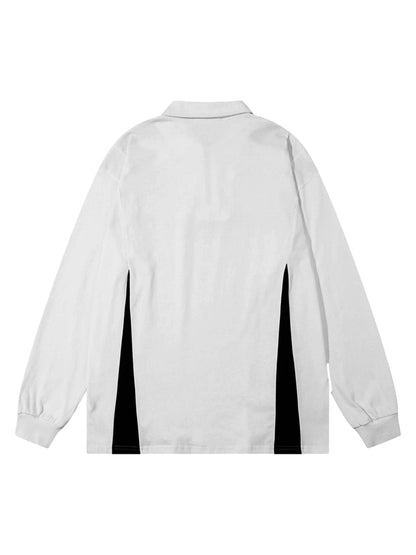 Thesupermade High Street Racing Langarm-Poloshirt – 1980 