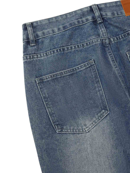 Thesupermade High Street verwaschene zerrissene Jeans – 2223