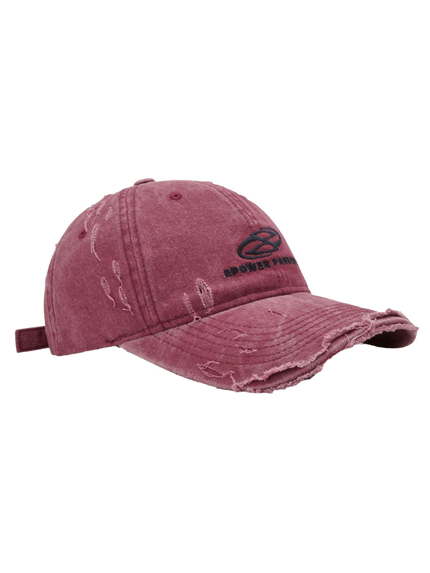 Thesupermade – Baseballkappe aus zerrissenem Denim – 2028 