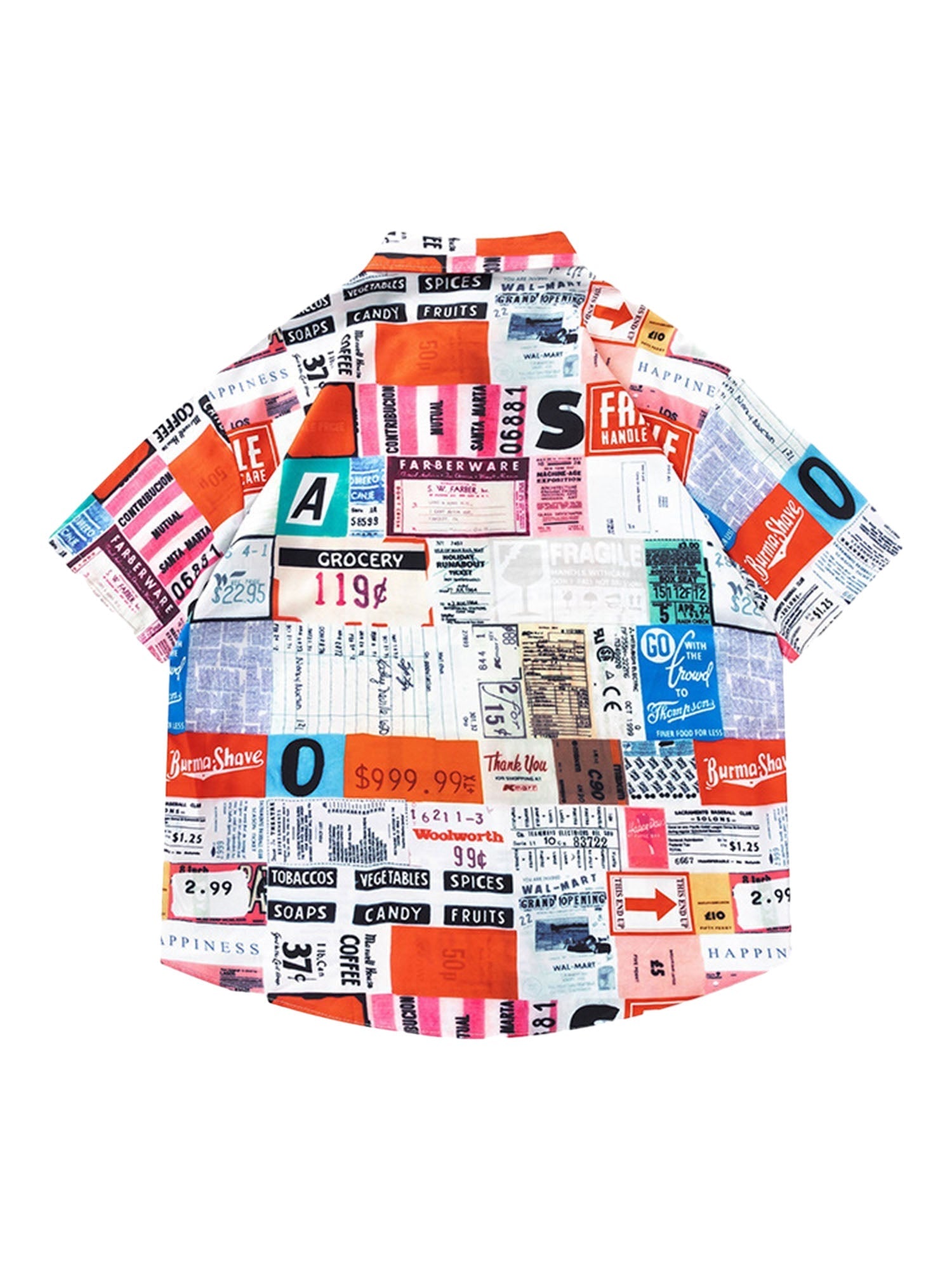 Thesupermade Street Voll bedruckte Kurzarmhemden - 2259