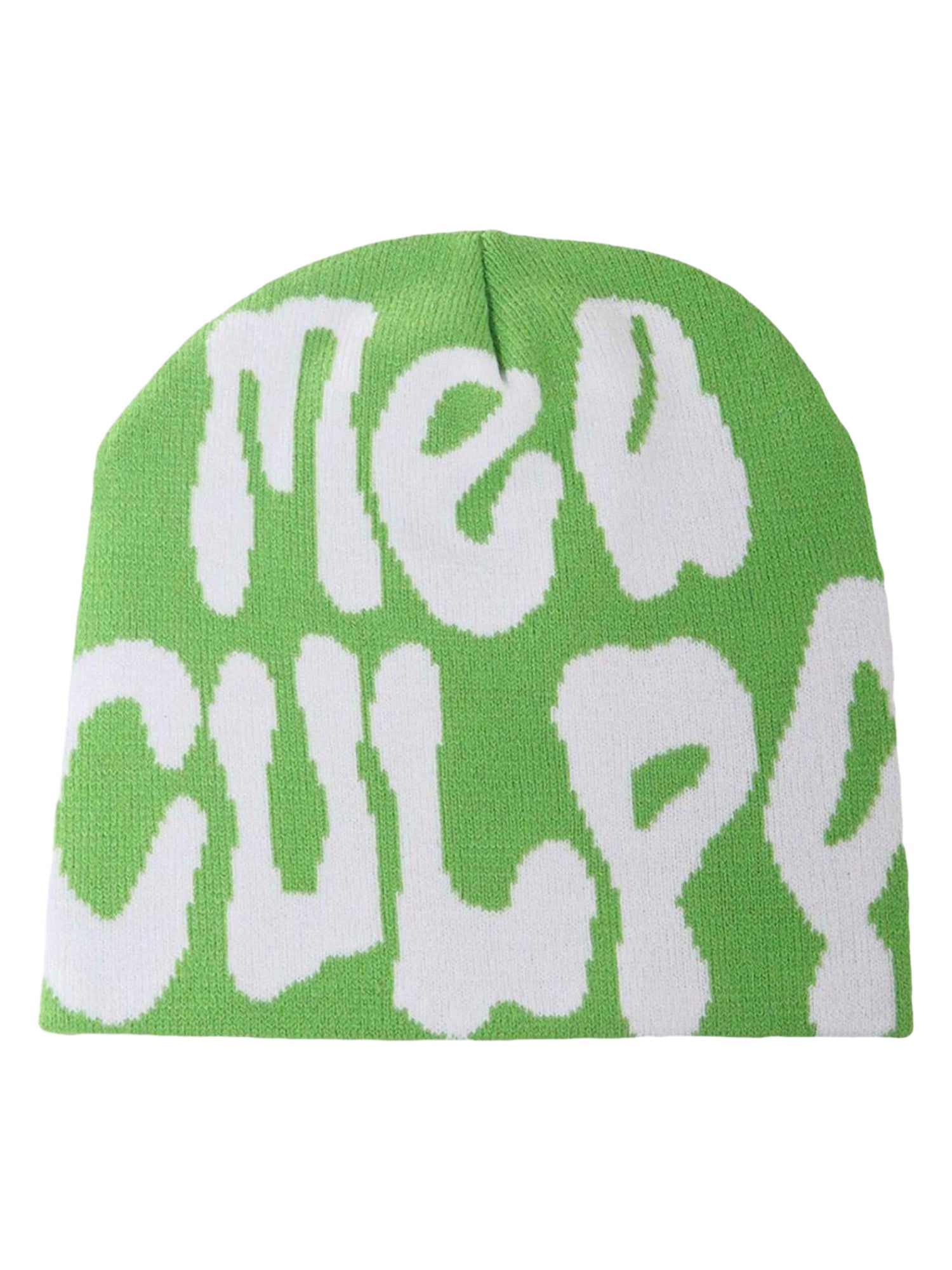 Thesupermade Strickmütze mit Buchstaben 