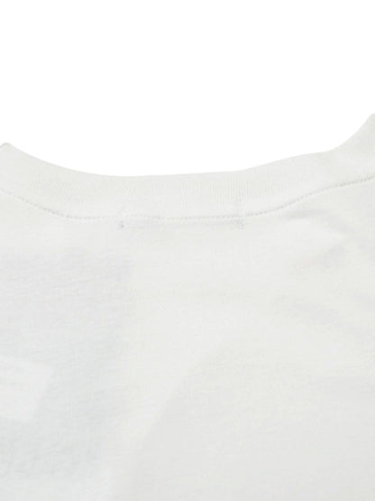 Thesupermade High Street Motorcycle Print Asymmetric T-shirt